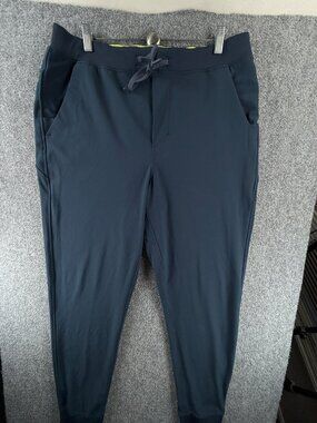 Birddogs Boom Pants Men XXL Blue Athleisure Golf Activewear Stretch ACTL 34X30
